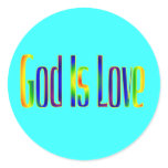 God Is Love stickers