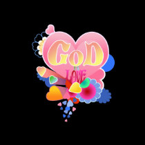 GOD IS LOVE t-shirts by timeforstyle GOD IS LOVE t-shirts