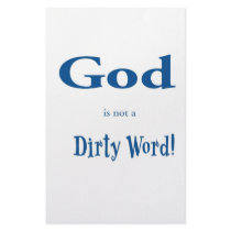 God is not a Dirty Word stationery by DecorativeWallDecor God is not a Dirty Word stationery