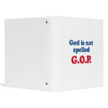 God is not spelled GOP Binders