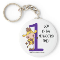 God is Nu'moo'ro Uno! Key Chains