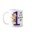 God is Nu'moo'ro Uno! mugs