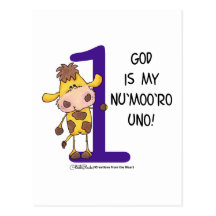 God is Nu'moo'ro Uno! Post Card