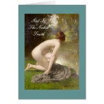 God Is The Naked Truth Greeting Cards
