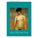 God Is The Naked Truth Greeting Cards