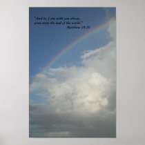 God is with us, poster
