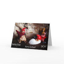 God Jul ~ Merry Christmas ~ Hauskaa Joulua Card