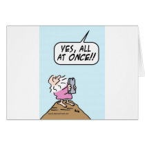 God:  keep ten commandments all at once! cards
