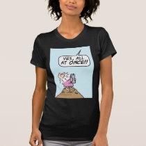 God:  keep ten commandments all at once! t-shirts