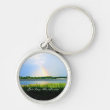 God Keeps His Promises - Rainbow Key Chain