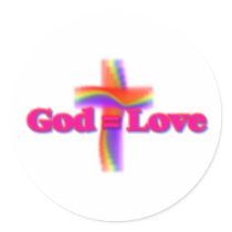 God=Love Rainbow Sticker by milwaukeemcc God=Love Rainbow Sticker