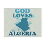 God Loves Algeria Postcards
