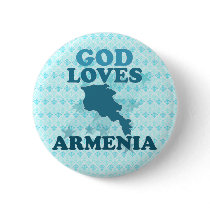God Loves Armenia Pin