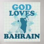 God Loves Bahrain Poster