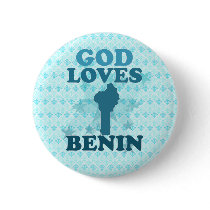 God Loves Benin Buttons