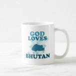 God Loves Bhutan Coffee Mugs