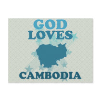 God Loves Cambodia Post Cards