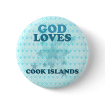 God Loves Cook Islands Pin