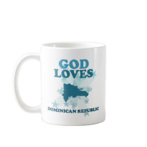 God Loves Dominican Republic Mug