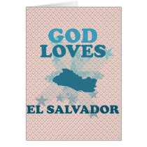 God Loves El Salvador Cards
