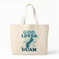 God Loves Guam Bags