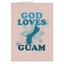 God Loves Guam Cards
