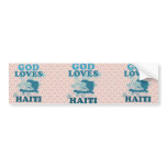 God Loves Haiti Bumper Stickers