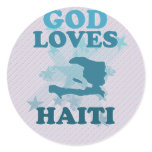 God Loves Haiti stickers