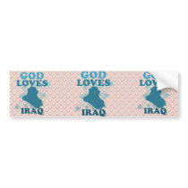 God Loves Iraq Bumper Stickers