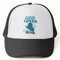 God Loves Iraq Mesh Hats