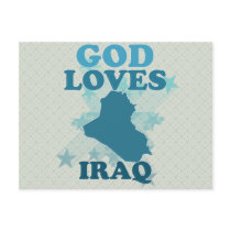 God Loves Iraq Postcards