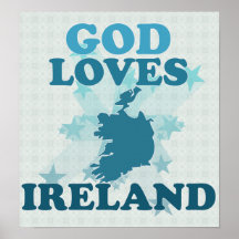 God Loves Ireland Poster