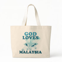 God Loves Malaysia Canvas Bag