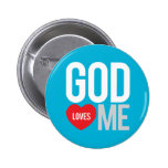God loves me pins