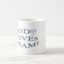 God loves miami mugs