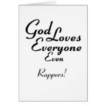God Loves Rappers! cards