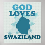 God Loves Swaziland Poster