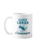 God Loves Uzbekistan Mugs