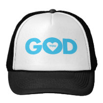 God Loves You hats