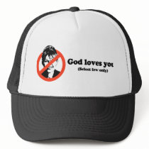 God Loves You. (select few only) Mesh Hat