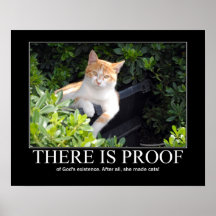 God Made Cats Artwork Posters