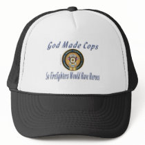 God Made Cops SO Gifts for cops. From Shirts to Bu hats