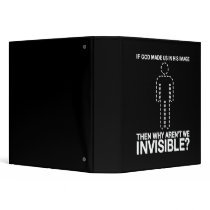 god made us in his image, why aren't we invisible? binders