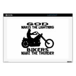 God Makes The Lightning Bikers Make The Thunder Decal For Laptop