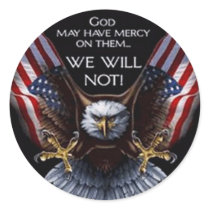 God May Have Mercy Stickers