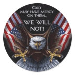 God May Have Mercy Stickers