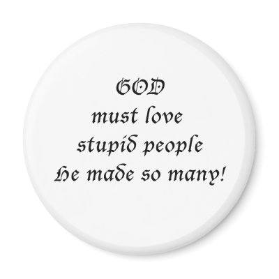 God must love... fridge magnets by ArtmakersWorlds