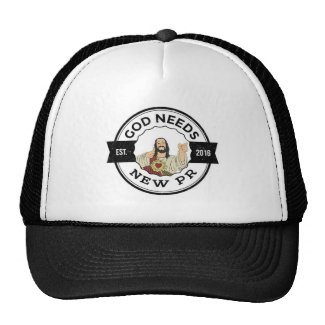 God Needs New PR Hat