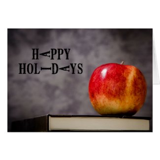 God of Death Notebook and Apple Holiday Greeting