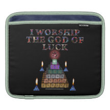 God of Luck iPad Sleeves